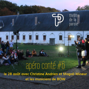 Apéro conté en extérieur au Rouge-Cloître