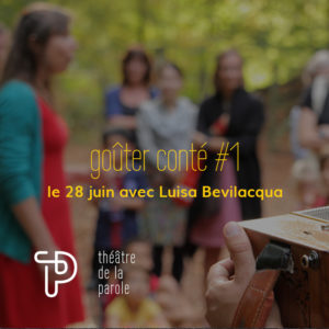 Goûter conté en extérieur au Rouge-Cloître