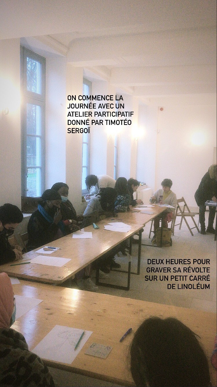 service collectif education permanente affiche interdite